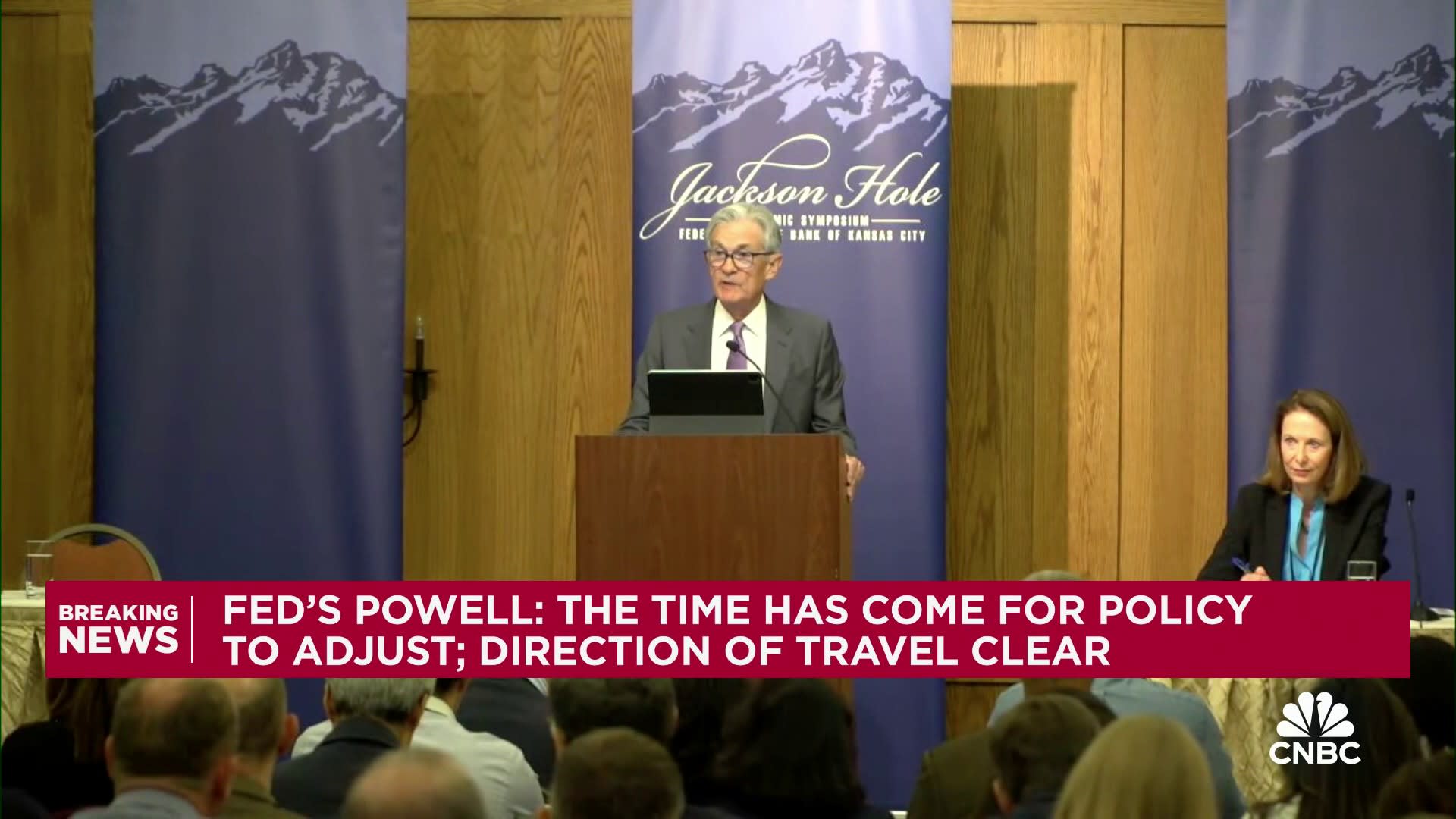 Fed Chair Powell indicates interest rate cuts ahead ‘The time has come