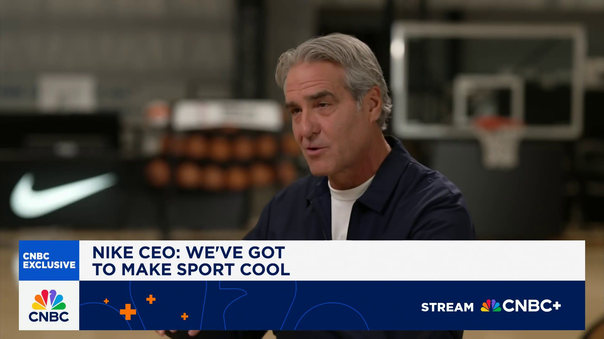 Nike CEO: 'Sport offense' will help make us more competitive
