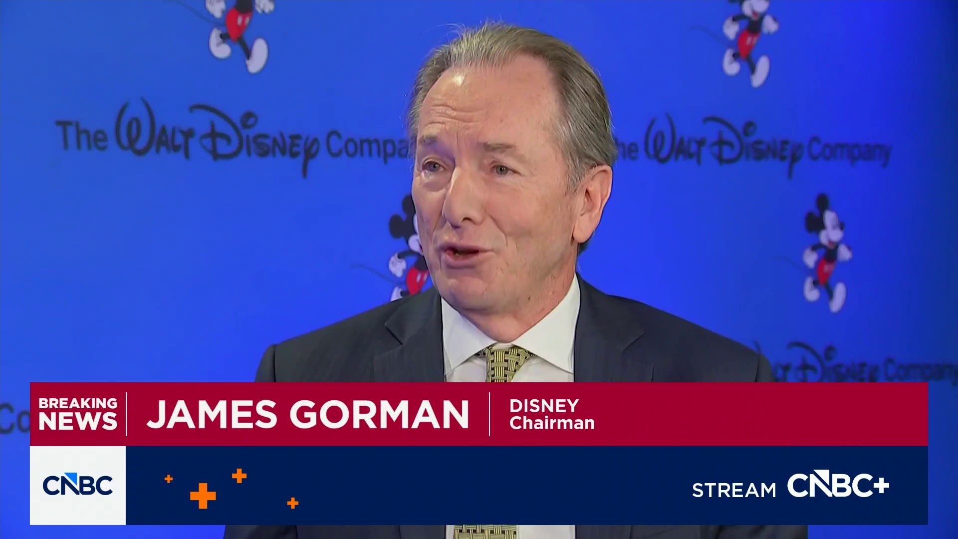 Disney Chairman James Gorman: CEO search has been a long, exhaustive process